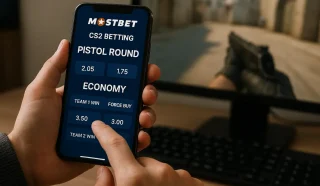 Ставки на пистолетные раунды и экономику в CS2: что предлагает Mostbet
